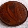 1935 Irish Penny. Image 5