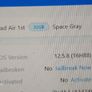 Apple Ipad Air 1st, 32 GB, Space Gray, Activation Locked, Excellent Cosmetic Condition, for parts or repair Image 3