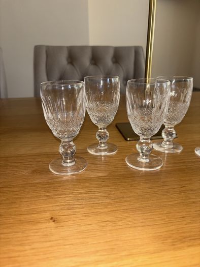 Waterford Crystal Set of 6 Vintage Colleen Cut Glasses