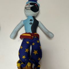 Moondrop (Moon) plush toy inspired by the daycare attendant character from Five Nights at Freddy's: Security Breach