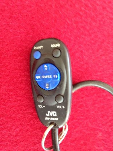 JVC car stereo with 12 disc changer and remote
