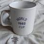 Rare Vintage World Cup Mug Duo: Ireland USA 1994 & Spain 1982 Official Souvenirs Image 6