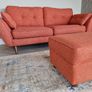 Couch and Footstool Image 4