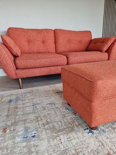 Couch and Footstool