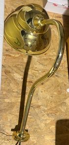 JCC SIGN LIGHT black: display unit complete with box (brass version shown for shape)