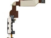 iPhone 4s Replacement Charging Dock Port Connector Flex Cable and Mic in Black