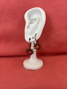 Earrings Crystal/Rose Gold