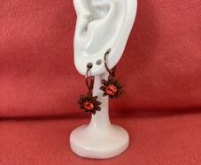 Earrings Crystal/Rose Gold
