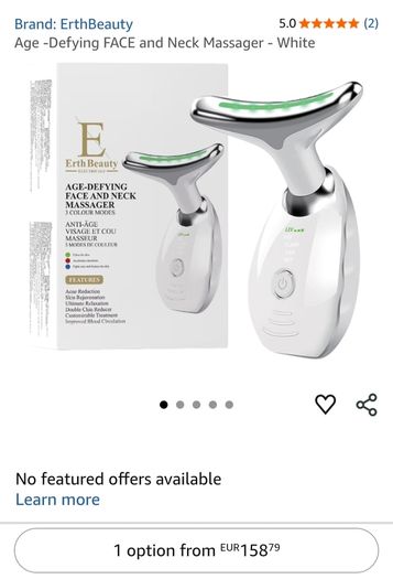 Erth Beauty Age-Defying Face and Neck Massager