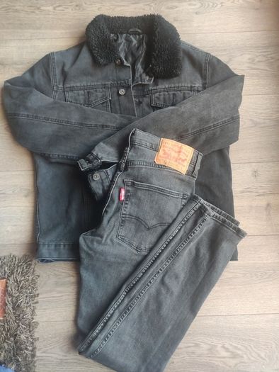 Levi's 512 Lo-Ball  Jeans Grey/Black W31 L34