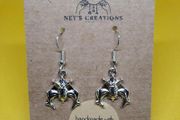 Bat earrings