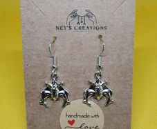 Bat earrings