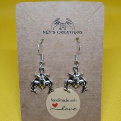Bat earrings