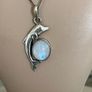 sterling silver dolphin necklace Image 7