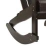 Garden Rocking Chair Wood Brown Image 3