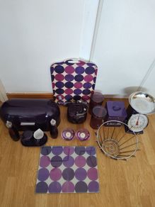 Purple Kitchen set...Now 85e