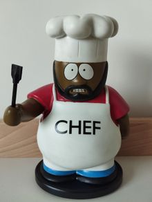 Extremely Rare South Park Chef Fridge Guard - 2000 - Collector's Item Free postage