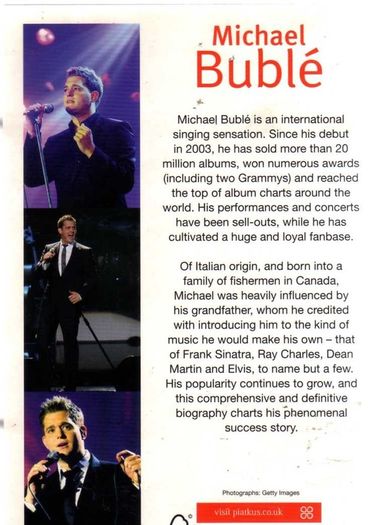 Michael Buble - The Biography.