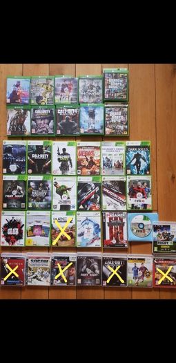 Starting from 5euro Xbox One/Xbox 360/PS3/PS2/PC games