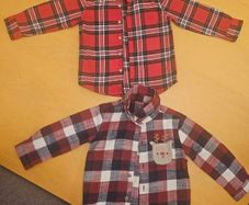 x2 Xmas Boys shirt