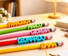 Personalized Pencil Name Topper