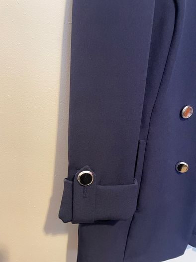 Primark navy open style blazer size 14