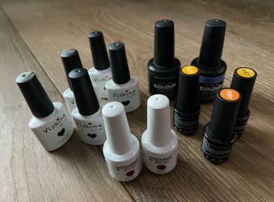 gel polish varnish colour soak off UV LED lamp brand new