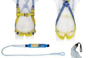 Fall arrest system MONT BLANC rudek SET