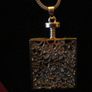 18ct Gold Plated Floating Charm pendant Image 3