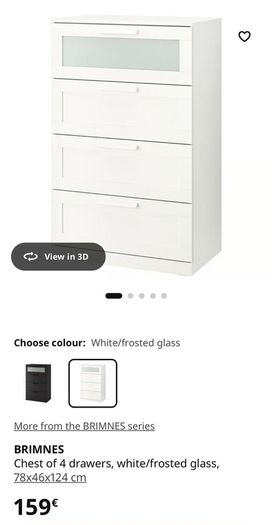 Ikea brimnes chest