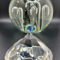 Two vintage paperweights