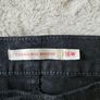 Womens black levis high rise bootcut jeans Image 2