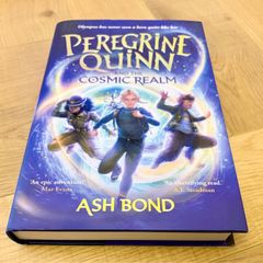 Peregrine Quinn and the Cosmic Realm hardback book