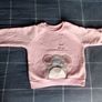 Girls Kids Fleece Jumper Top Winter 3y/o Image 2
