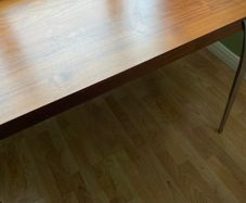 BoConcept table with steel legs