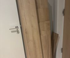 Used laminated floor