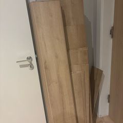 Used laminated floor
