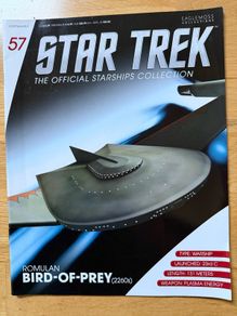 Star Trek The Official Starships Collection Issue 57 Romulan Bird of Prey 2260's