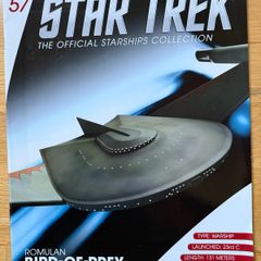 Star Trek The Official Starships Collection Issue 57 Romulan Bird of Prey 2260's
