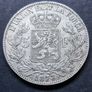 Belgium 1873 Silver 5 Francs coin Image 3