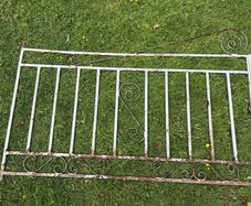 Metal garden gates x2