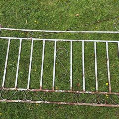 Metal garden gates x2