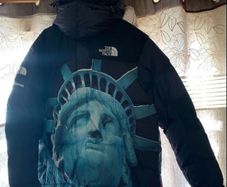 Supreme X The North Face Baltoro Statue of Liberty Nuptse Jacket