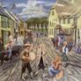 Original Vintage poster Galway Kinvara Cuckoo Fleadh 1997 Image 2