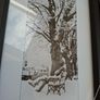 Patrick Donald framed Photo." Patrick Kavanagh/Grand canal Dublin Winter". Image 3