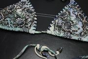 River Island Swarowski Bikini Top
