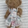 Powell Craft Plush Teddy Bear in Unicorn Dress and Baby Bear approx. 33 cm. used Please see pictures Image 5
