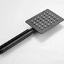 Shower Set 2-in-1 with Thermo Valve | Exposed Square in Matt Black Image 4