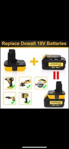 Battery Adapter DCA1820 for Dewalt 18V Tools Convert Dewalt 20V Lithium Battery for DC9096 DE9098