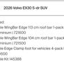 Thule Wingbar Edge Volvo EX30 Image 6